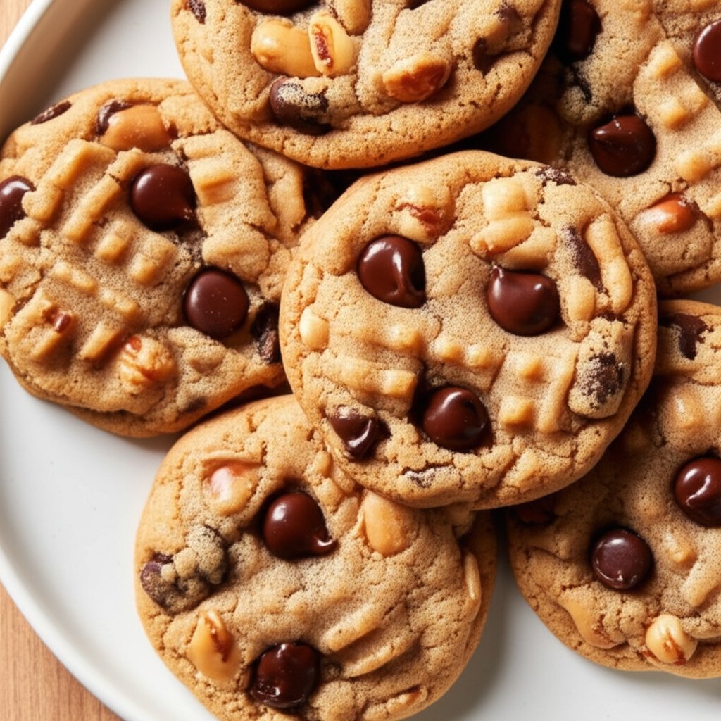 Best Peanut Butter Chocolate Chip Cookies image