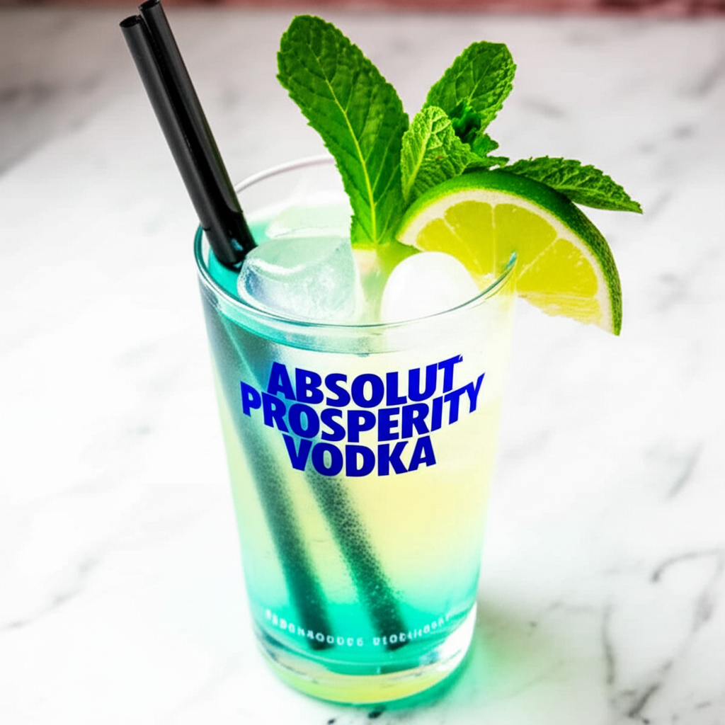 Absolut Prosperity Cocktail image
