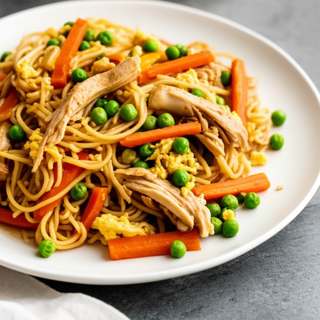 Leftover Lo Mein For Two image