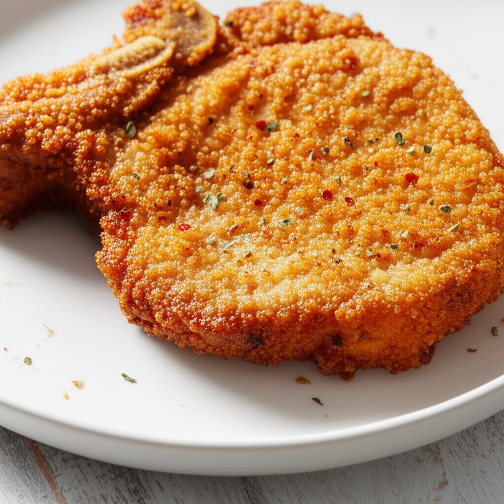 Ww Oven Fried Pork Chops 5 Points image