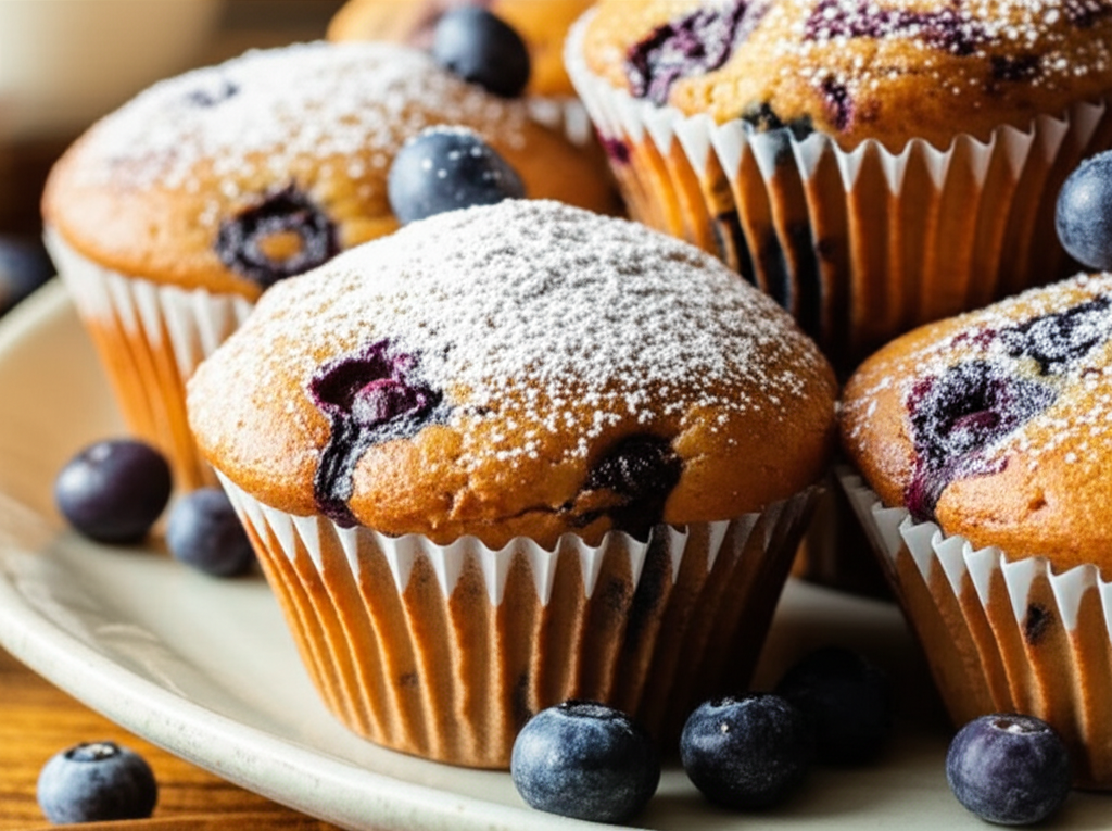Best Ever Blueberry Muffins image