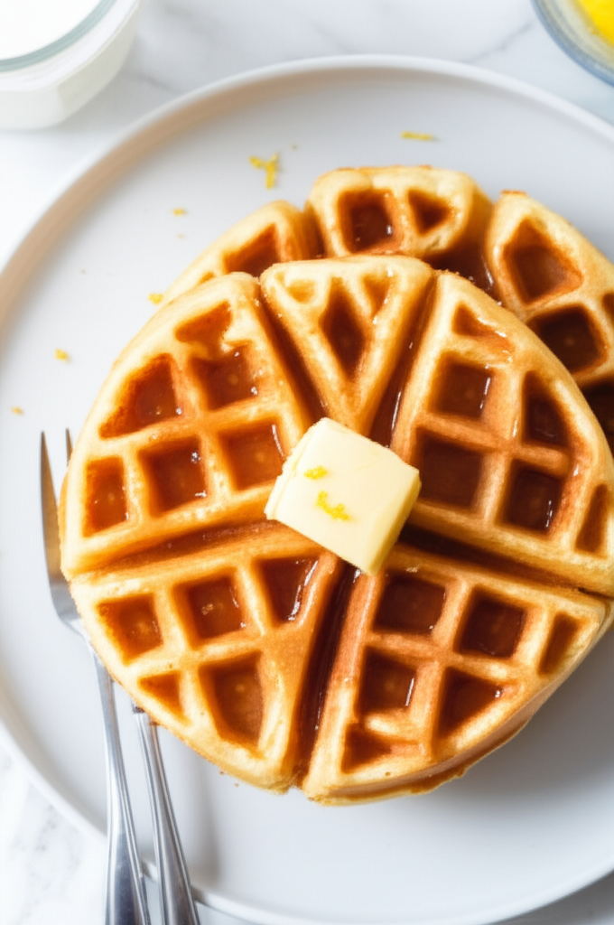 Best Ever Easy Waffles image