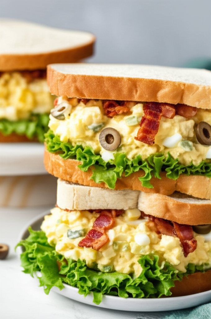 Best Ever Egg Salad Sandwiches image