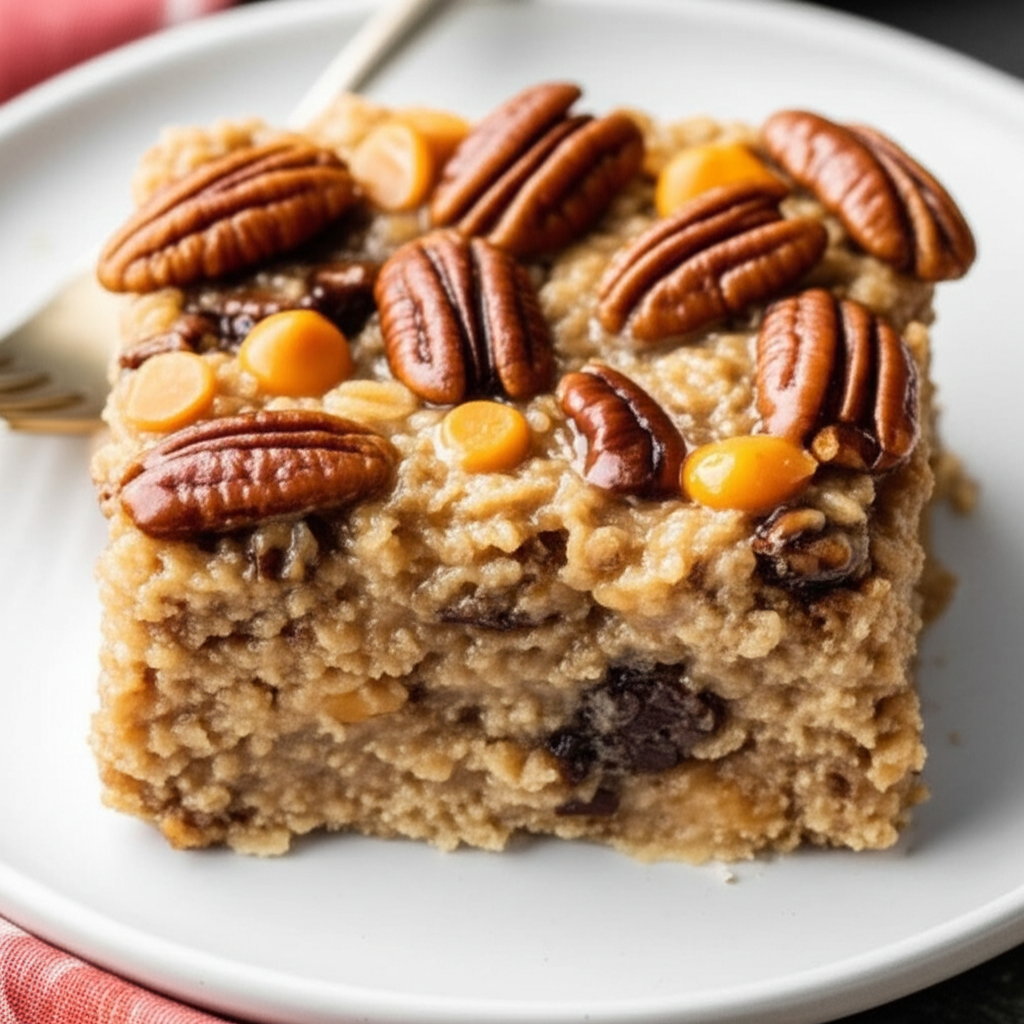 Absolute Best Ovenight Baked Oatmeal image