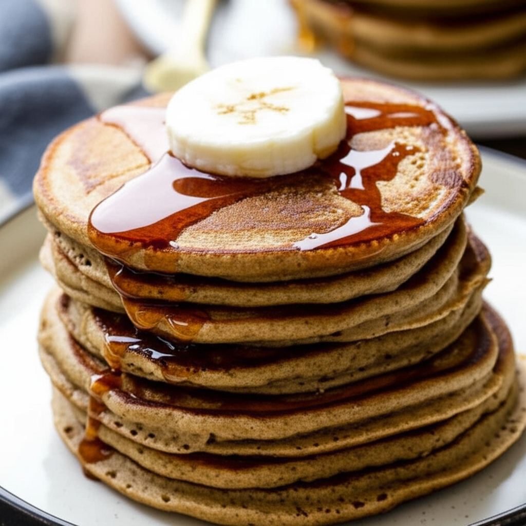 Best Quick Gingerbread Pancakes image