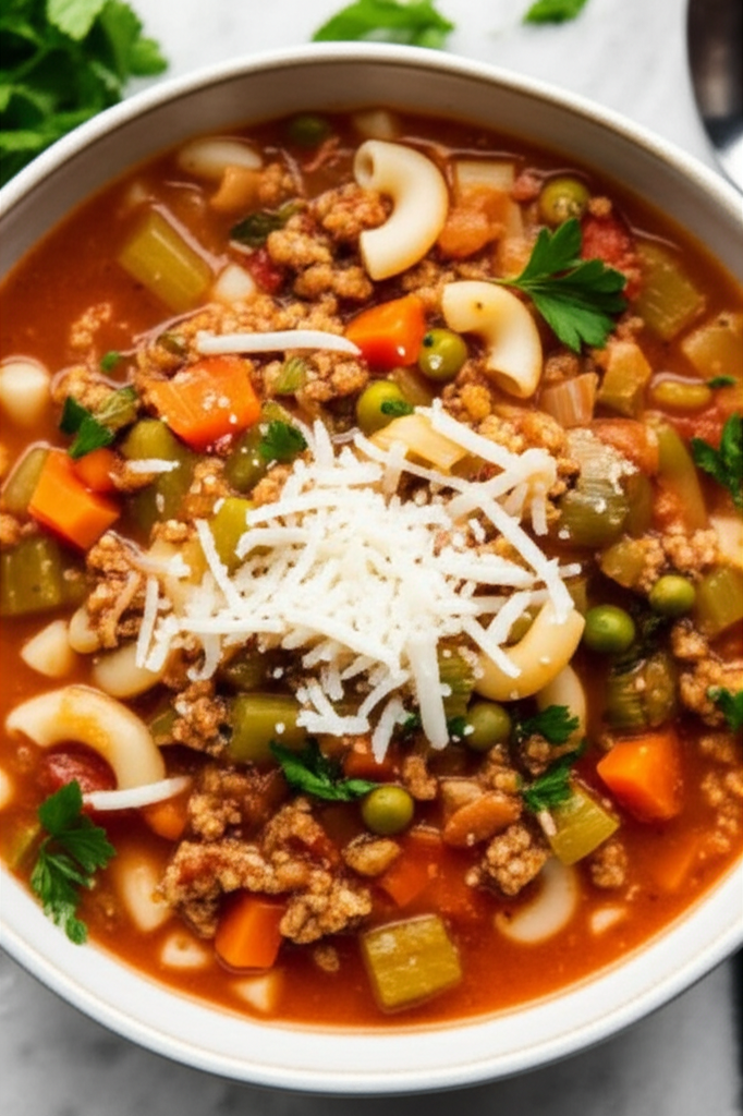 Bestest Hamburger Soup image