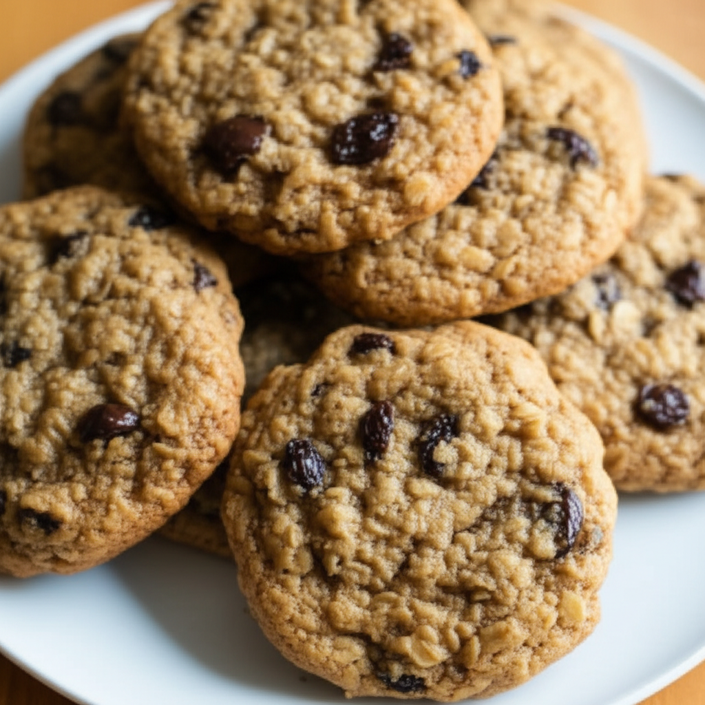 Betcha Can T Eat More Than One Oatmeal Cookies image