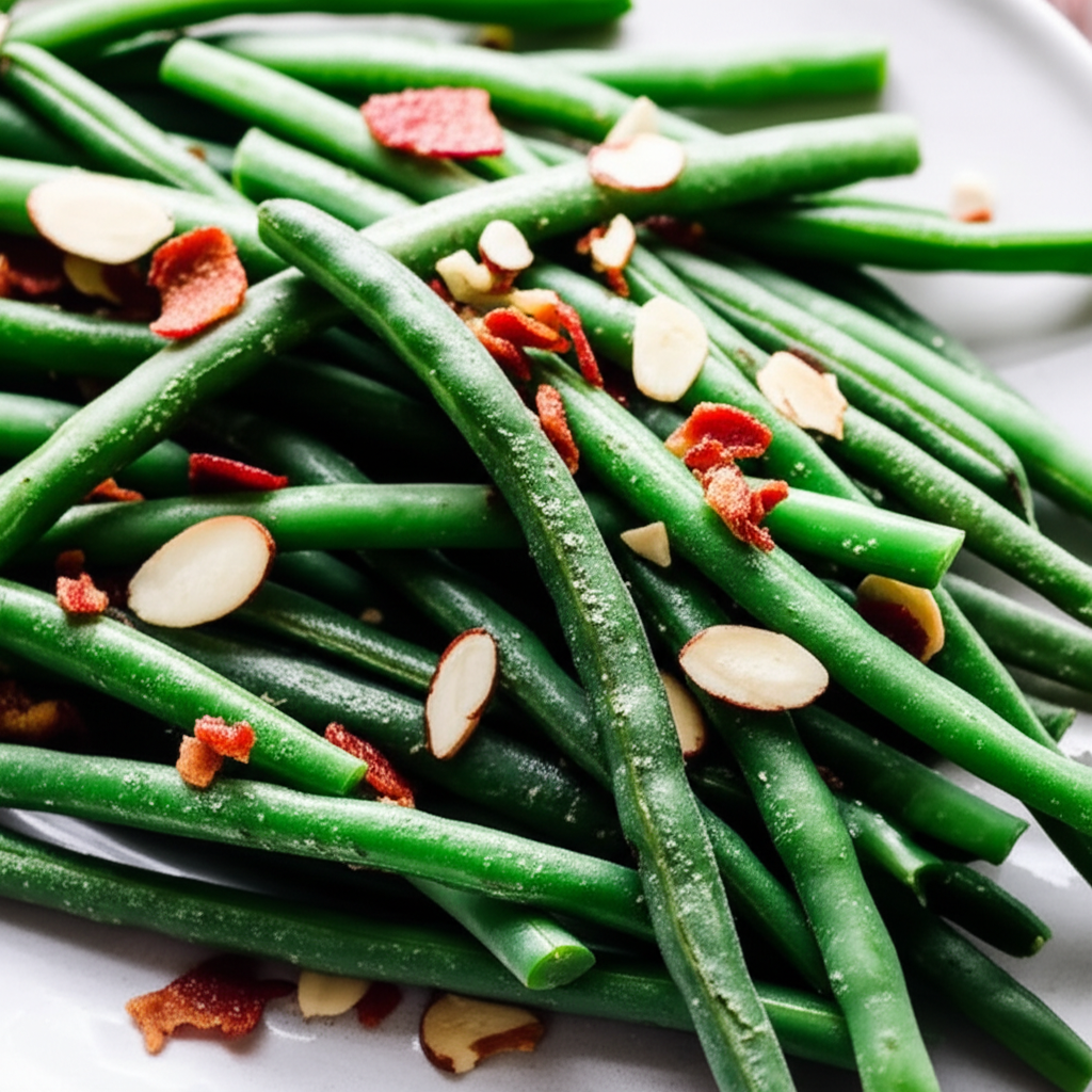Beth's Easy Pleasy Green Beans image