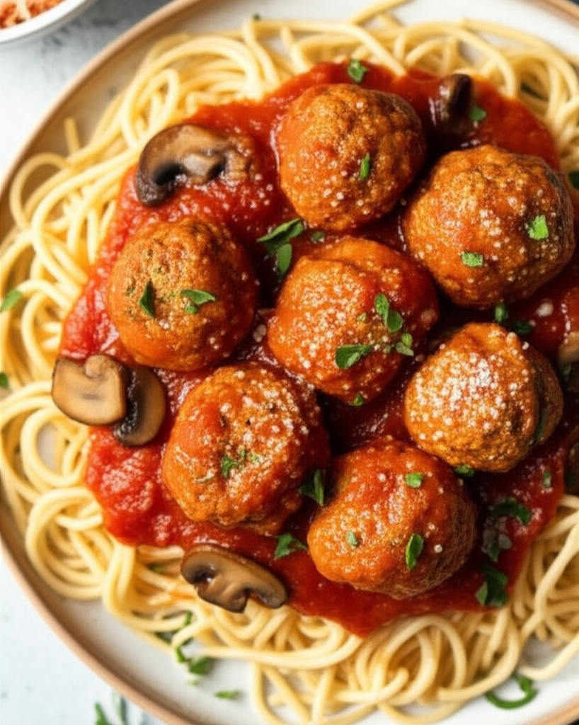 Beth S Spaghetti And Meatballs image