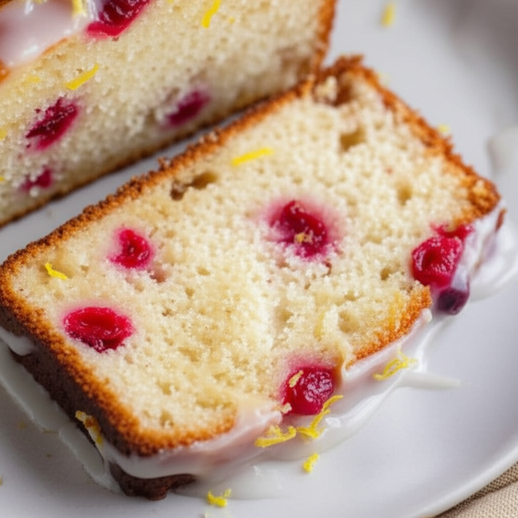 Betsy S Lemon Cranberry Bread image