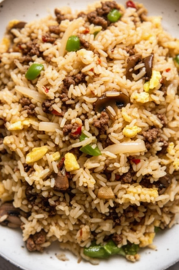 Zesty Oven Fried Rice image