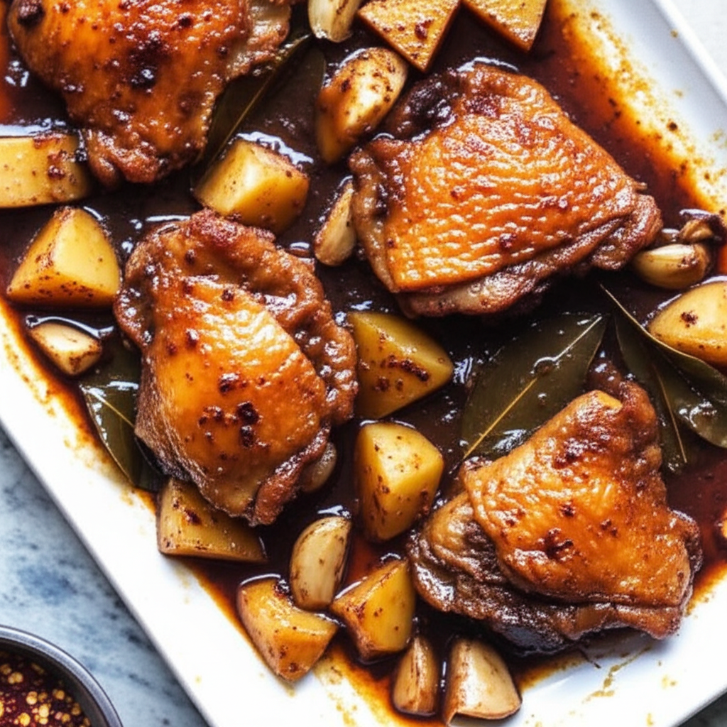 Better Than My Mama's Chicken Adobo image