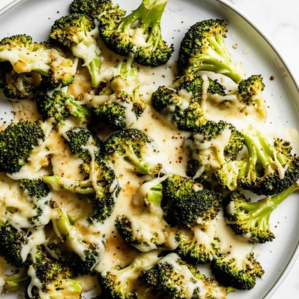 Better Than Sex Roasted Broccoli Parmesan image