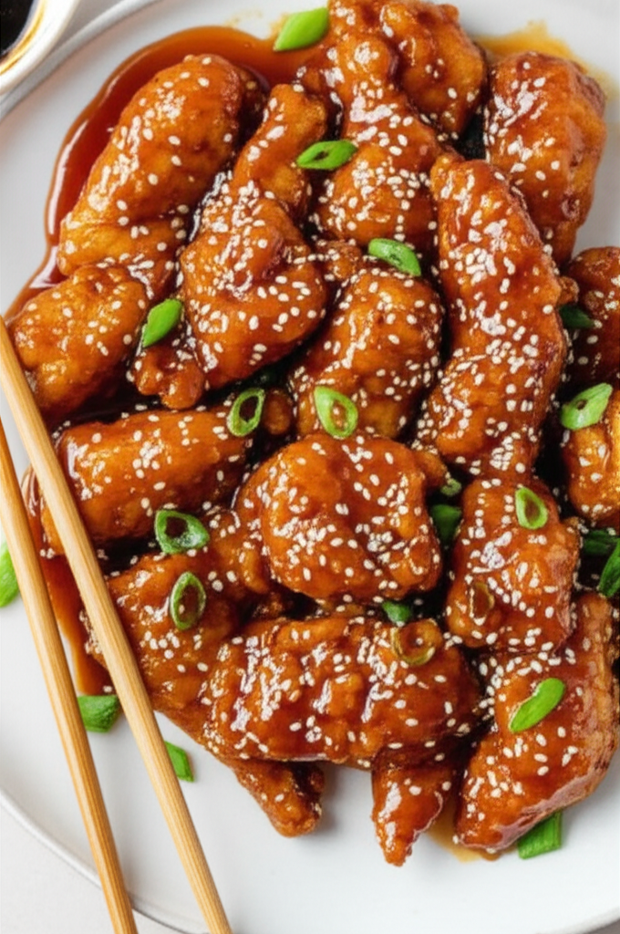 Better Than Take Out Sesame Chicken image