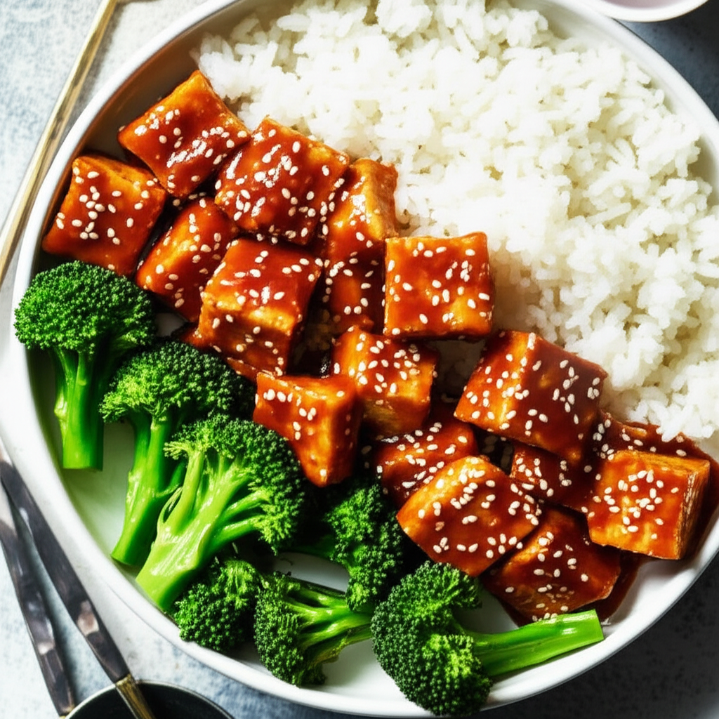 Better Than Takeout Sesame Tofu image