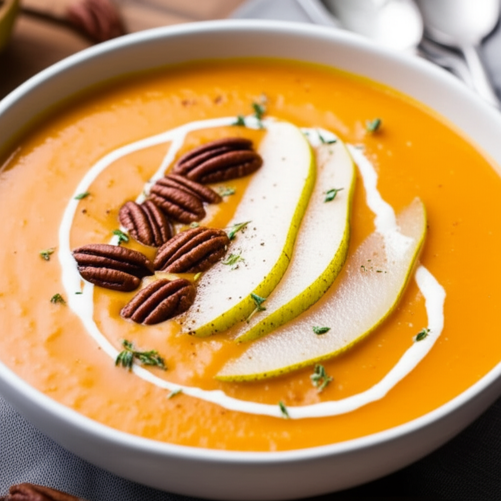 Featured: Cream Of Cauliflower Soup Vegan