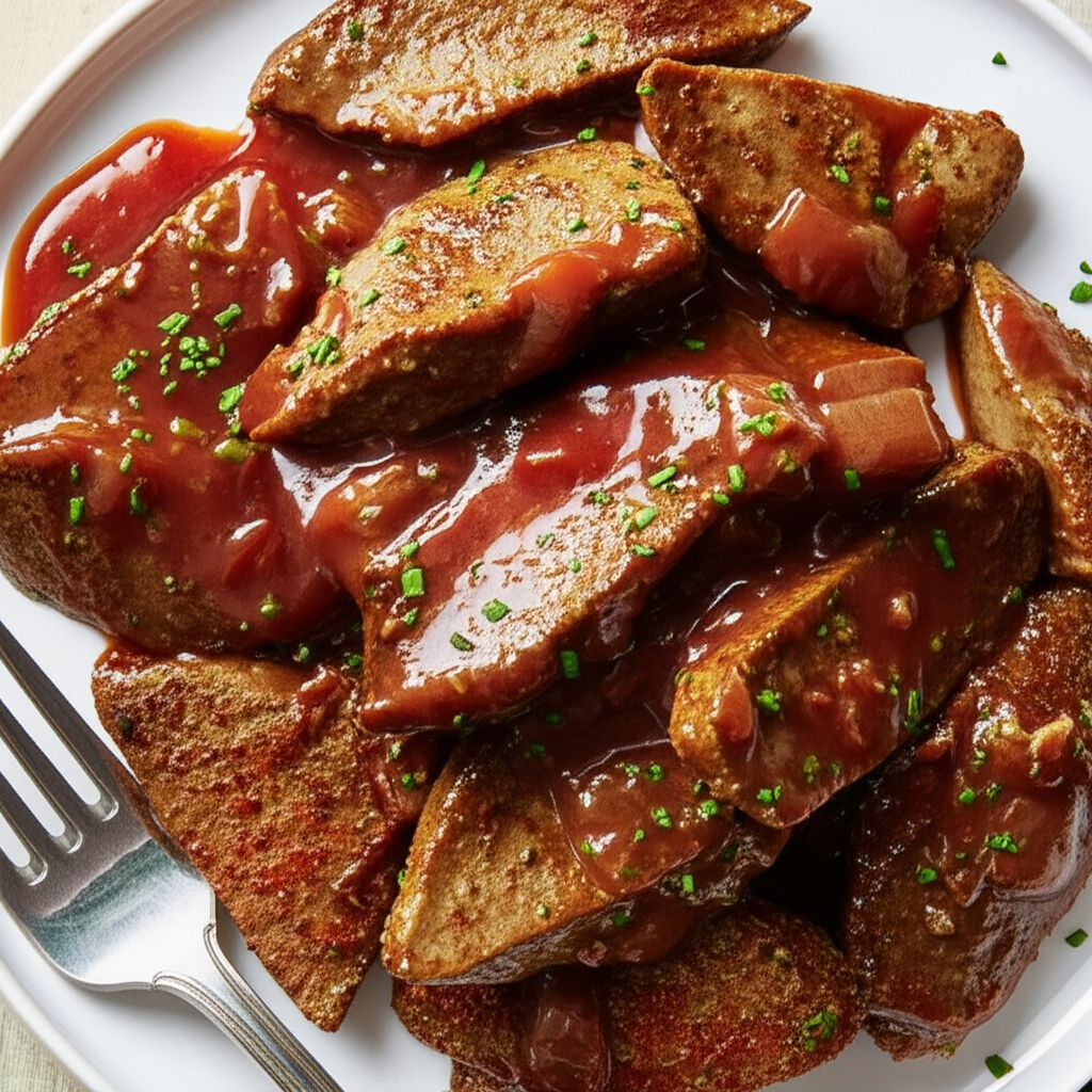 Betty Crocker Liver With Piquant Sauce image
