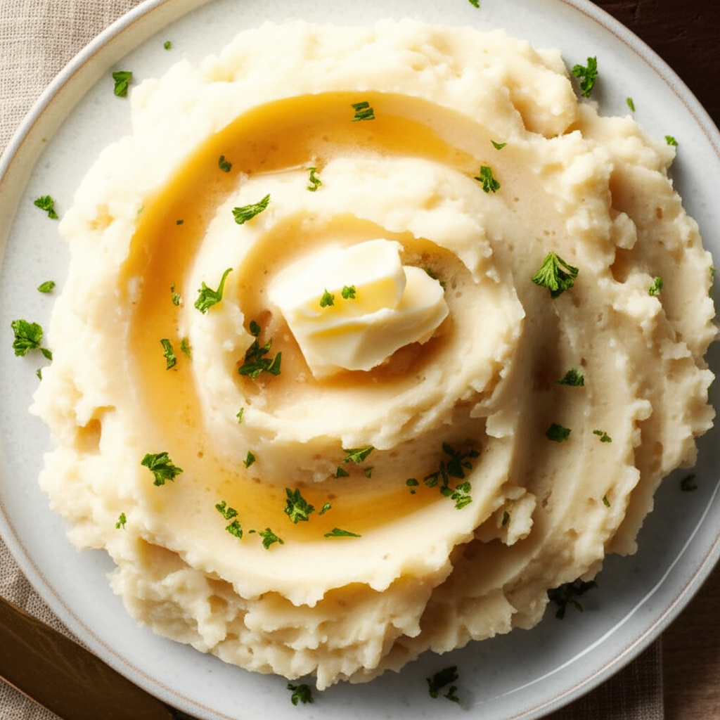Absolutely Great Secret Simple Mashed Potatoes image