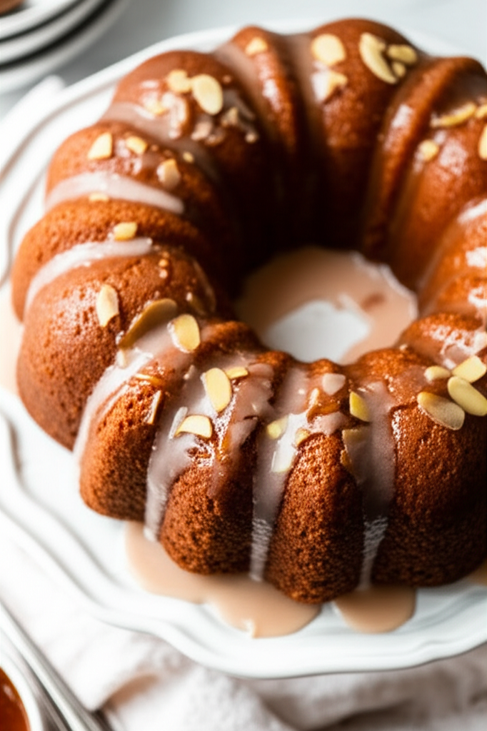 Absolutely Heavenly Amaretto Cake image