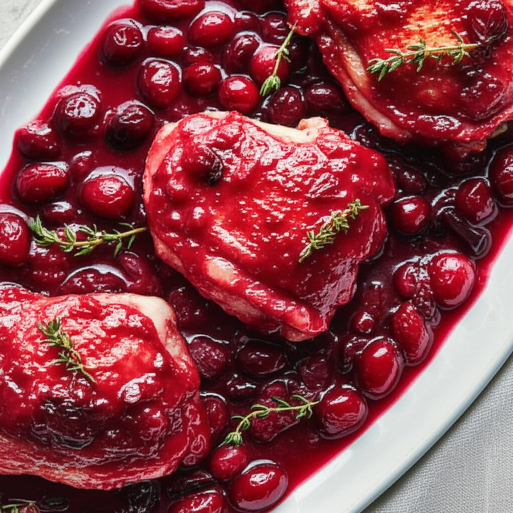 Bhg Roasted Cranberry Chicken image