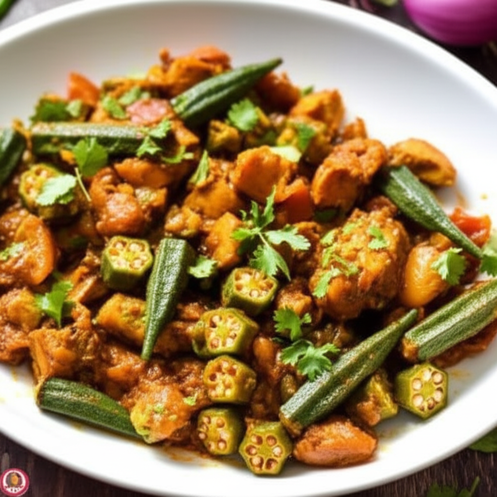 Bhindi Gosht image