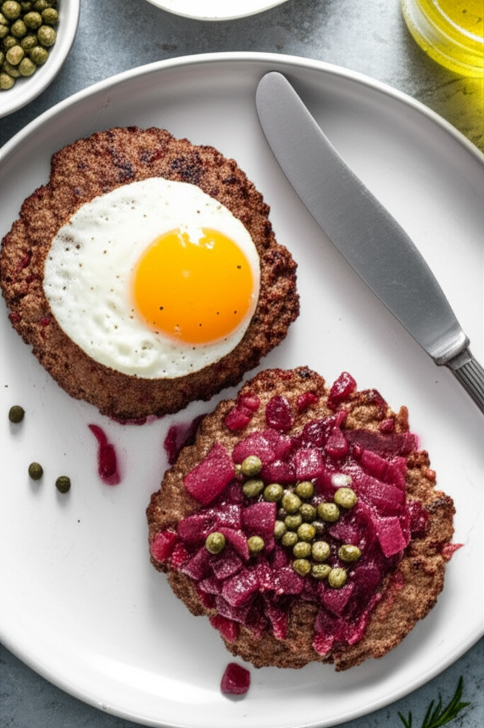 Biff A La Lindstr M Hamburgers A La Lindstrom image