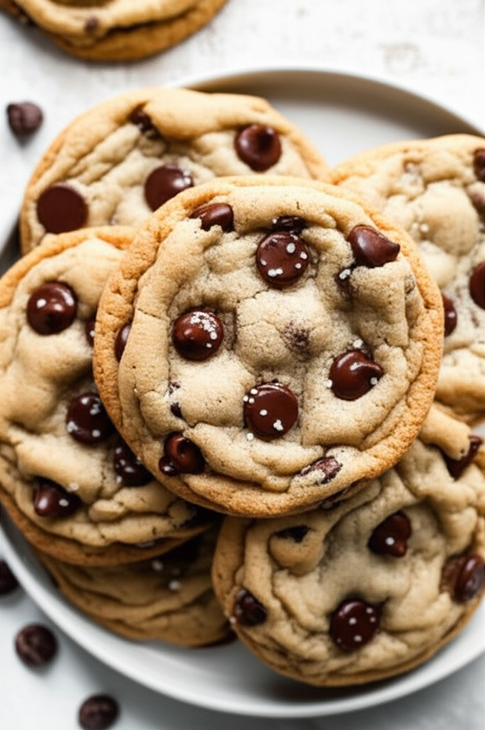 Big And Chewy Chocolate Chip Cookies image