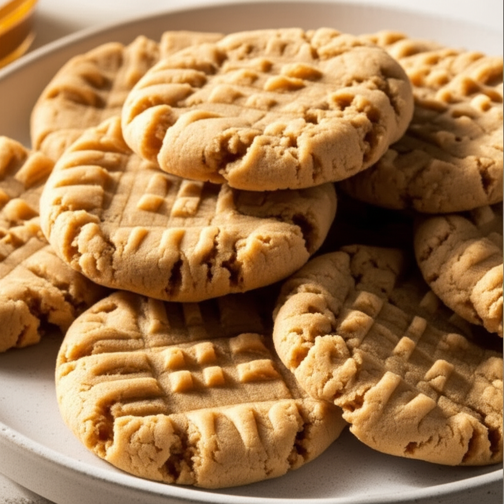Big And Soft Peanut Butter Cookies image