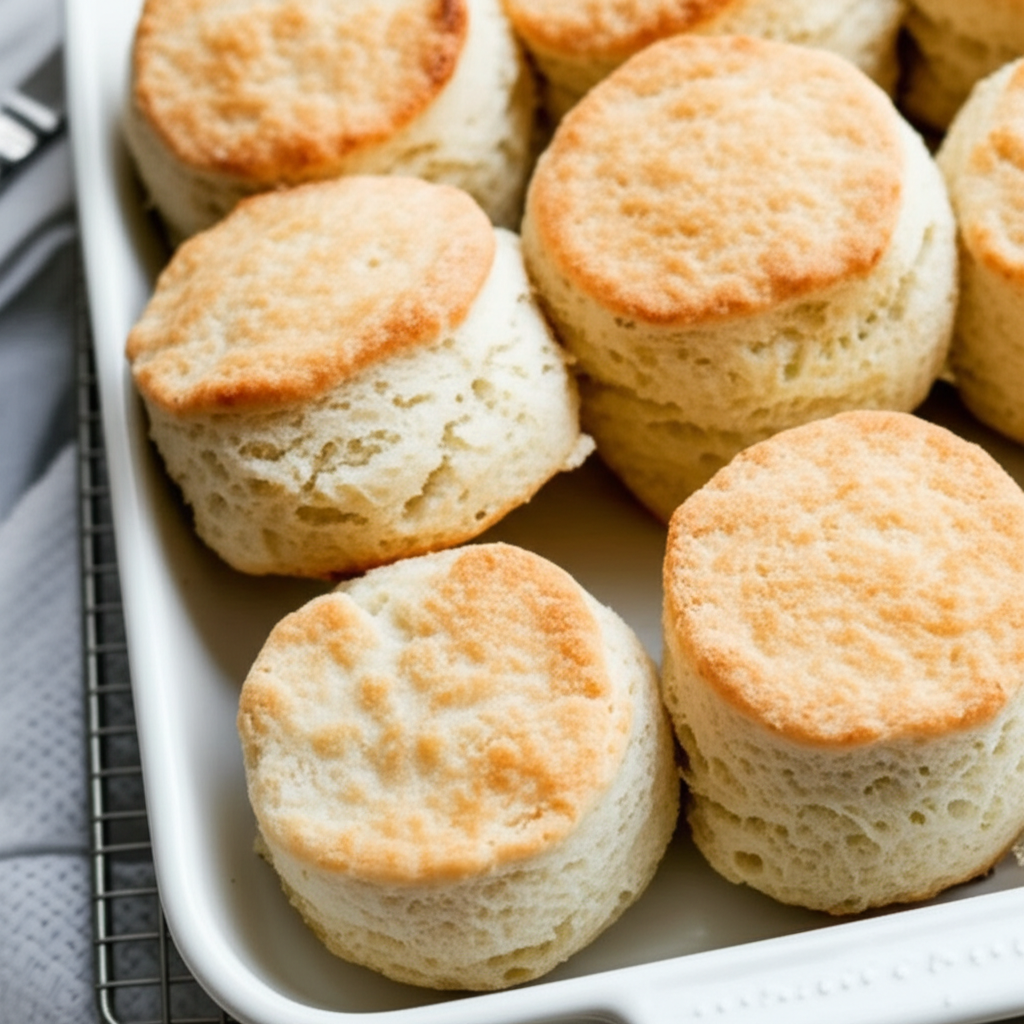Big And Thick Buttermilk Biscuits image