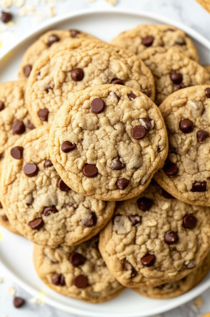 Big Batch Oatmeal Chocolate Chip Cookies image