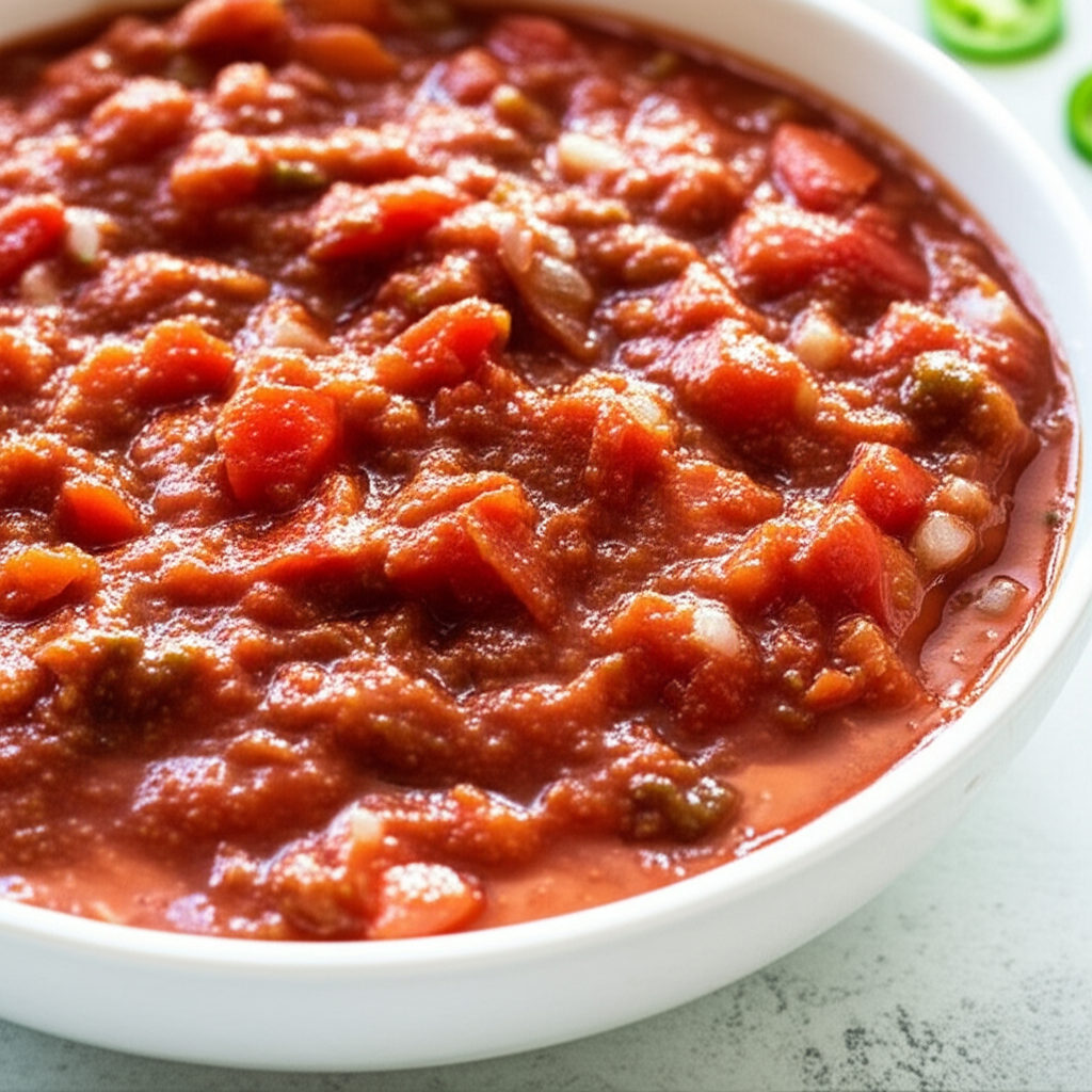 Big Batch Salsa For Canning image