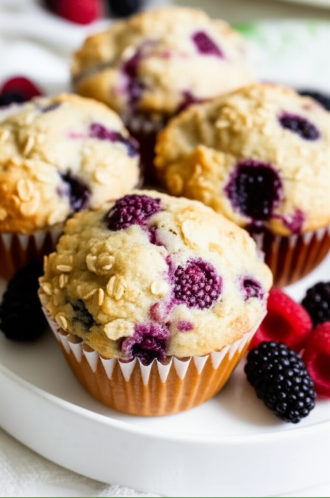 Big Berry Light Muffins image