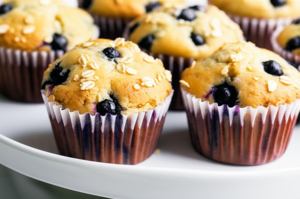 Big Blueberry Busting Muffins image