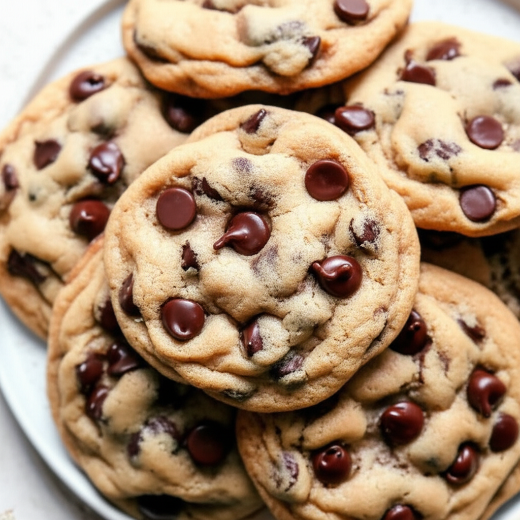 Big Fat Chewy Chocolate Chip Cookies image