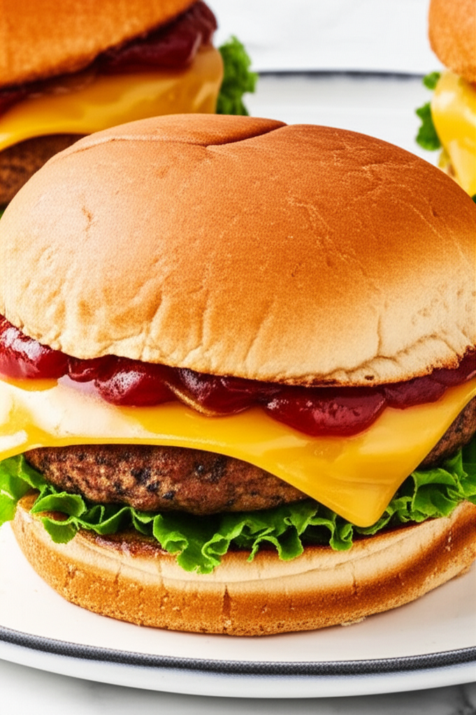 Acadia's Meatloaf Style Cheeseburgers image