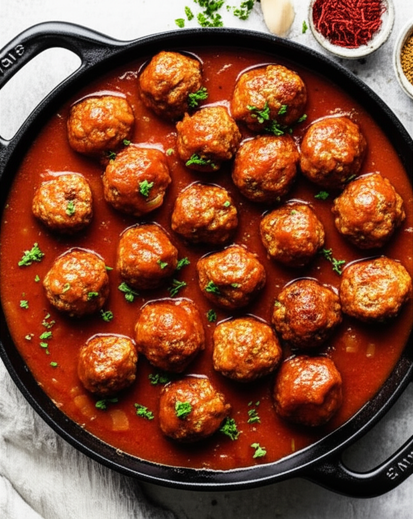 Bikers Spanish Meatballs Albondigas image