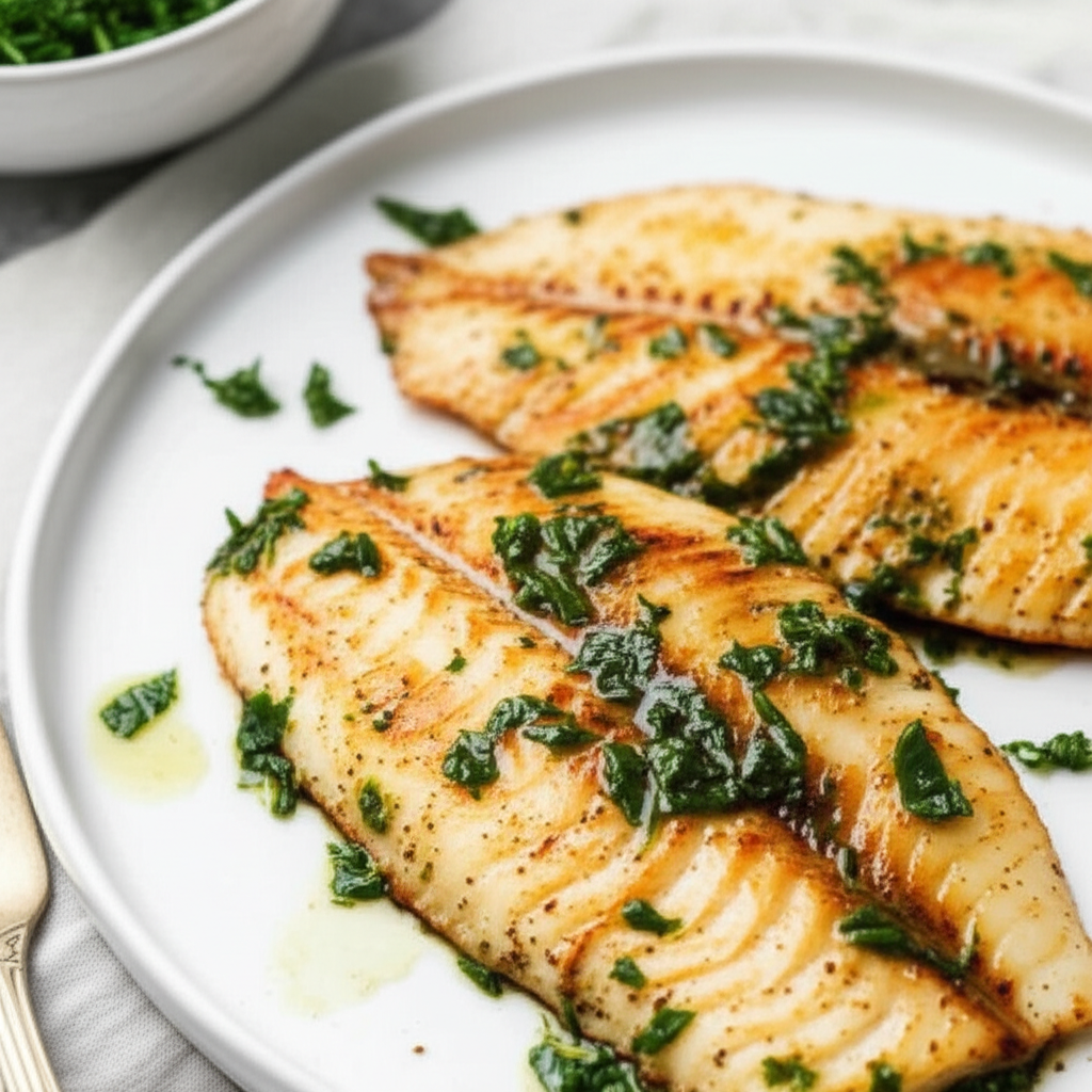 Acadia S Sauteed Italian Flounder image