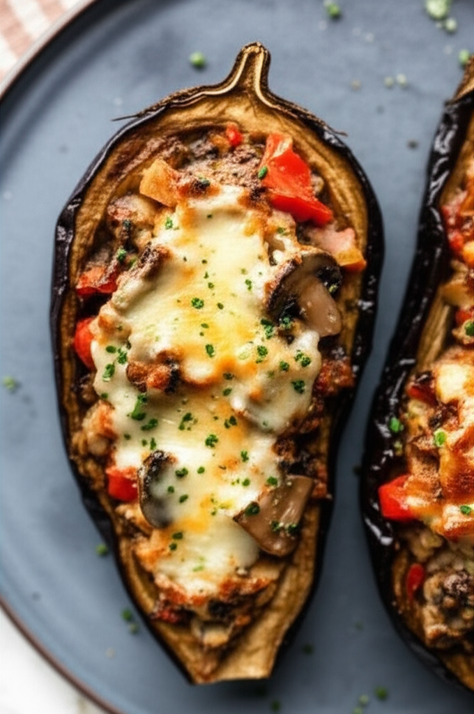 Acadia S Stuffed Eggplant image