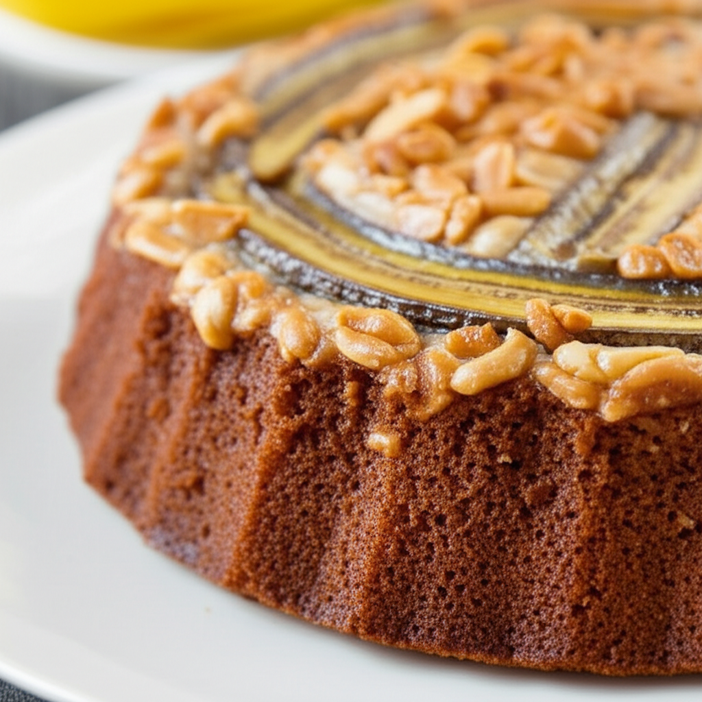 Accra Banana Peanut Cake Ghana image