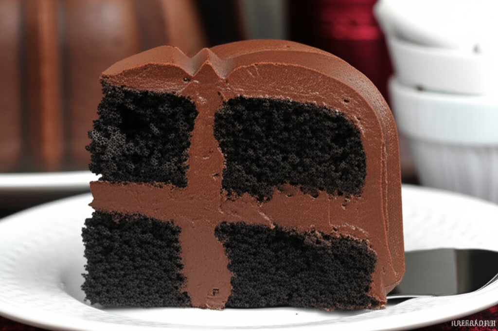 Black Midnight Cake image