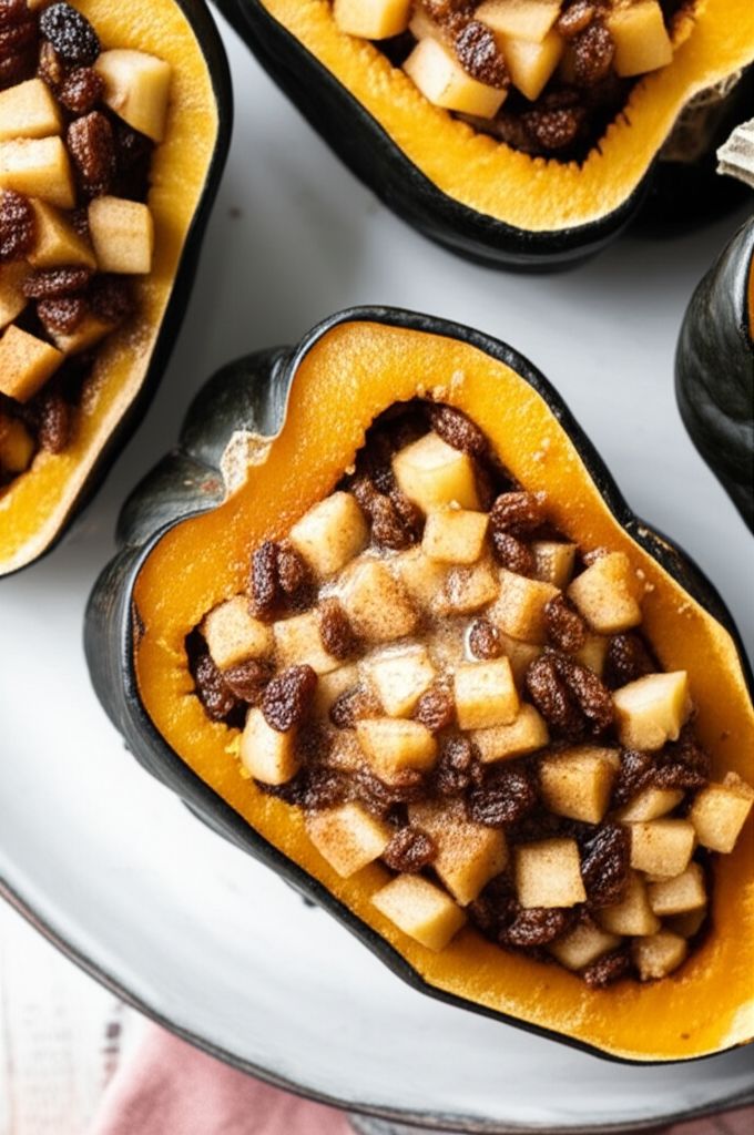 Acorn Squash And Apples image