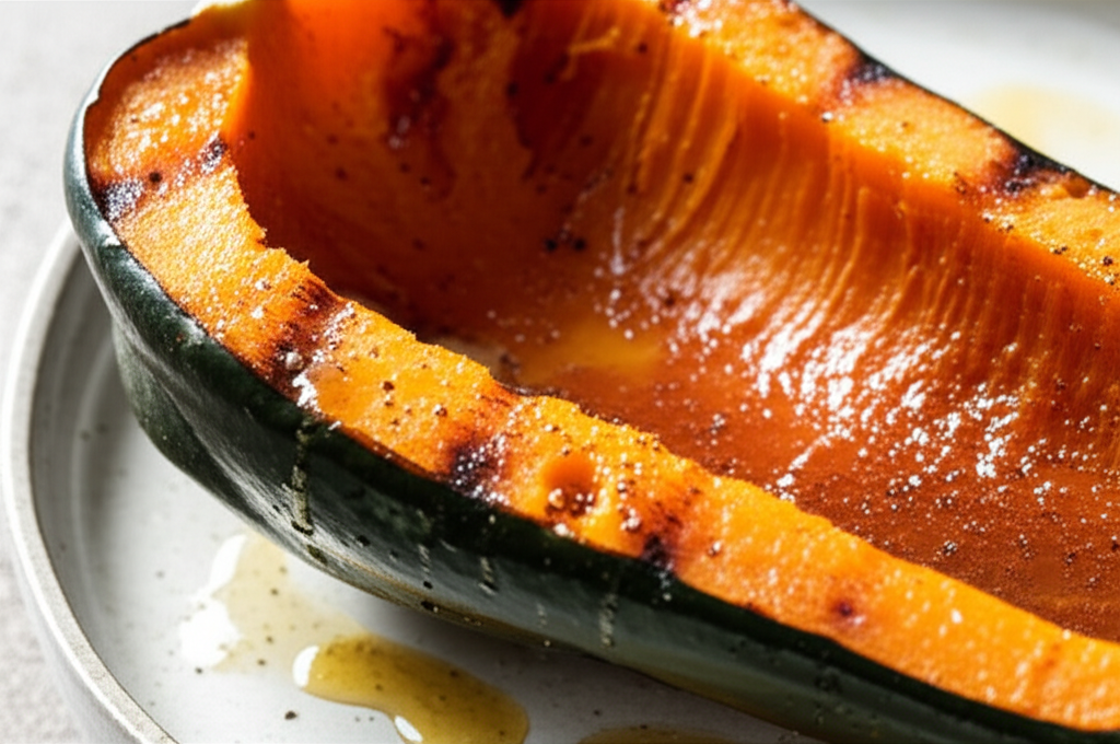 Acorn Squash In Foil On The Grill image