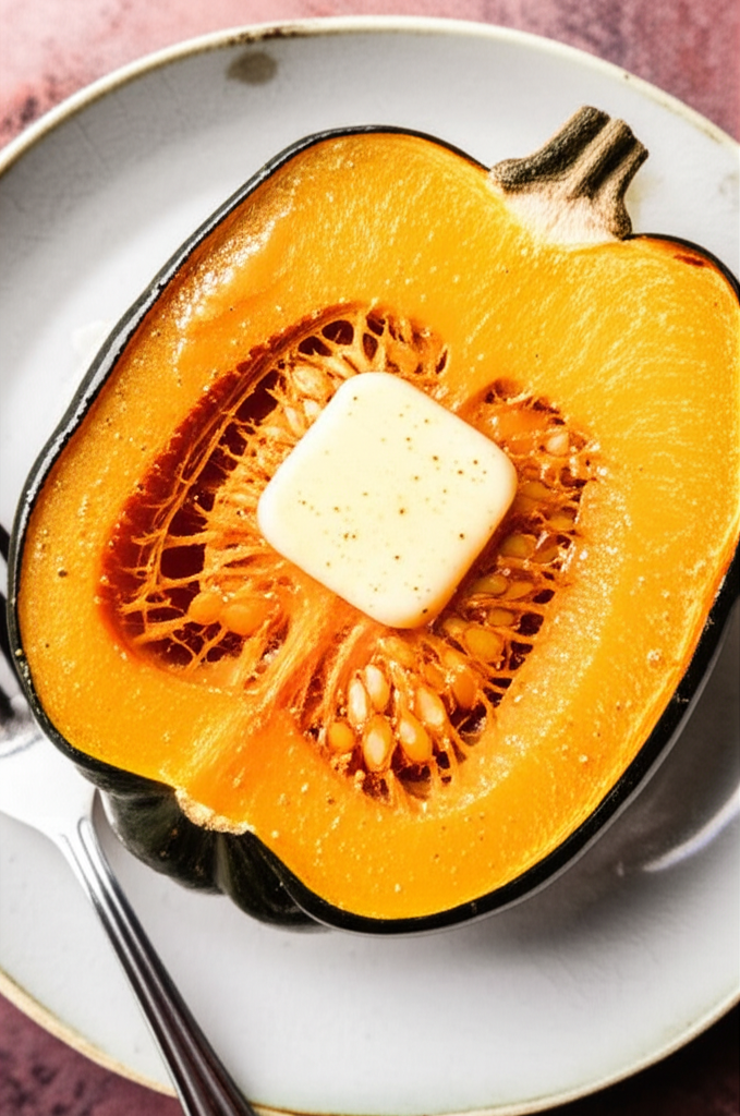 Acorn Squash Microwave Baked image