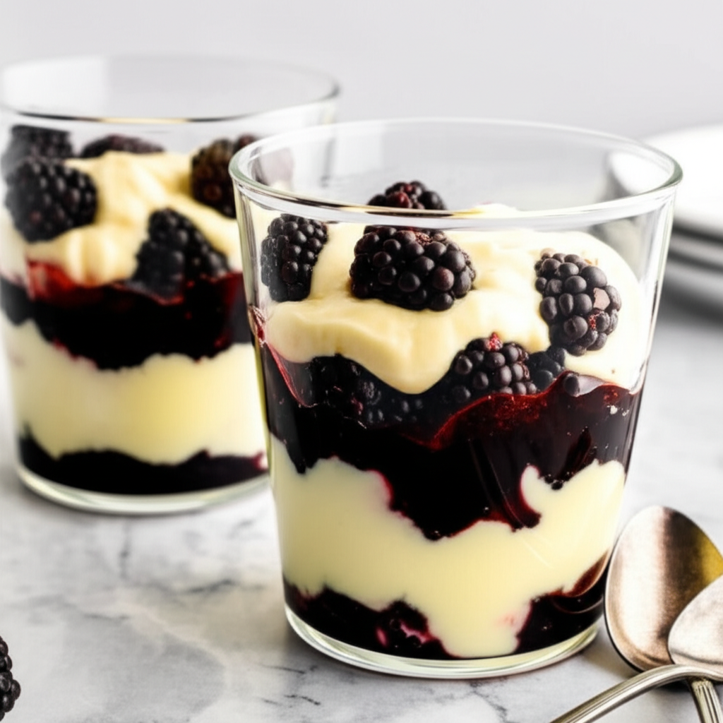 Blackberry Parfaits image