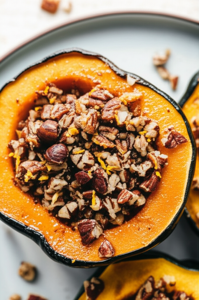 Acorn Squash With Filberts Or Pecans image