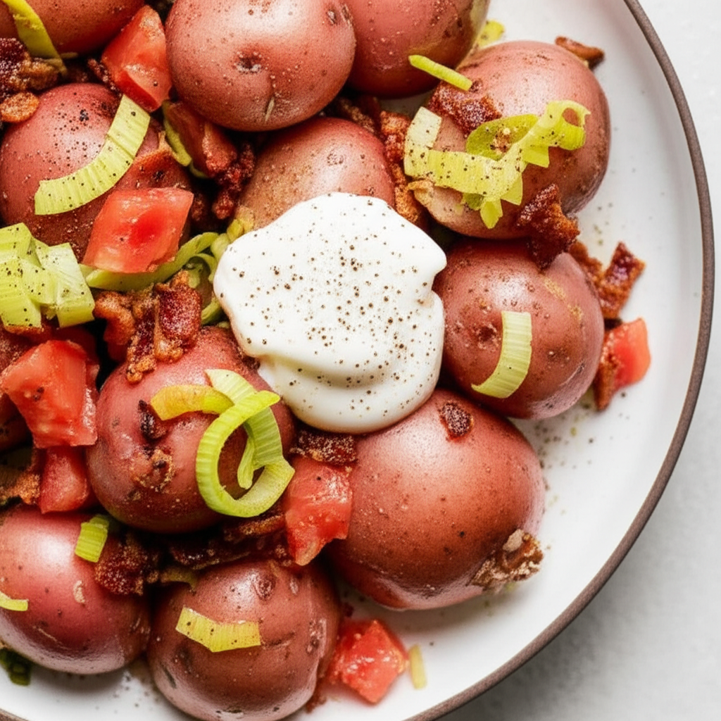 Blt Smashed Potatoes image