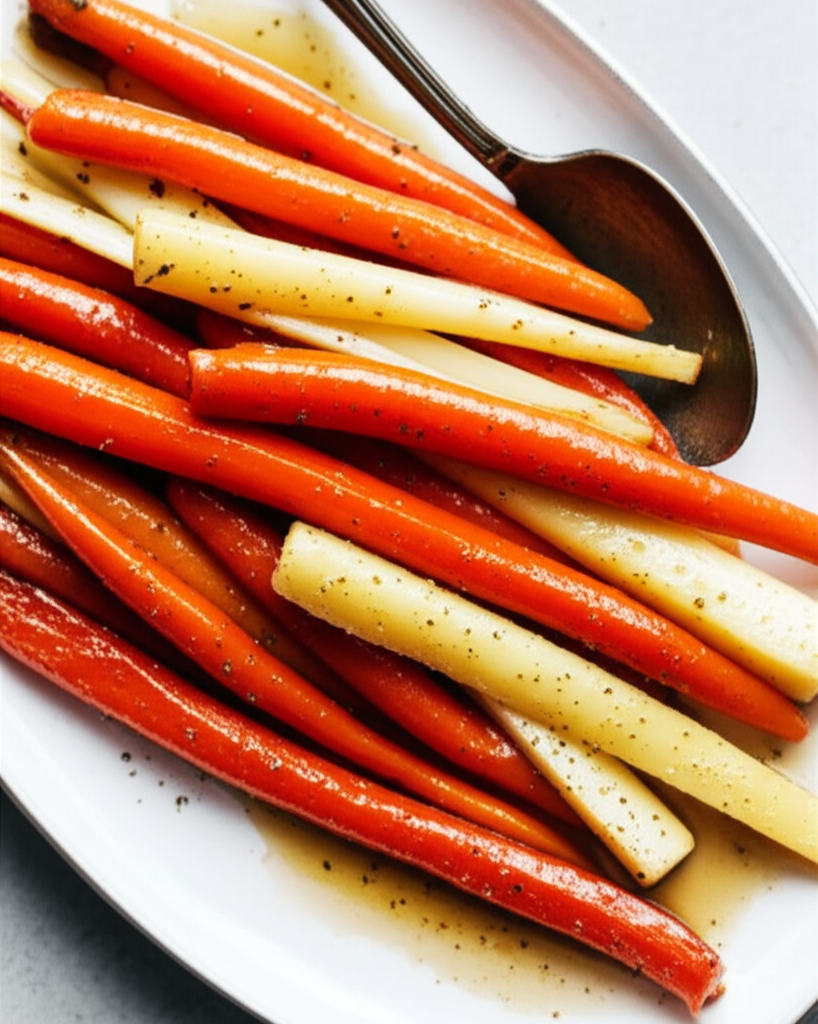 Adders Fork Glazed Carrots Parsnips Zwt Three image