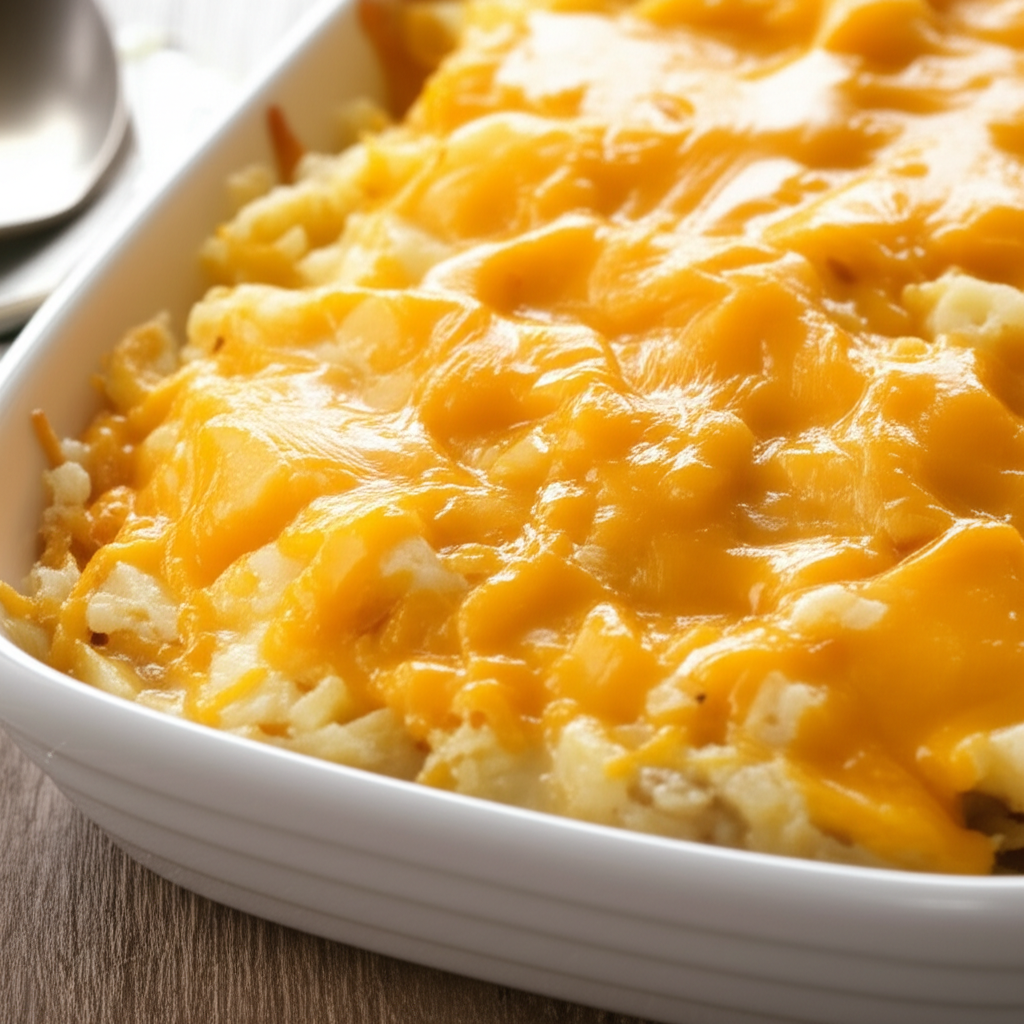 Addicting Cheesy Potato Casserole image