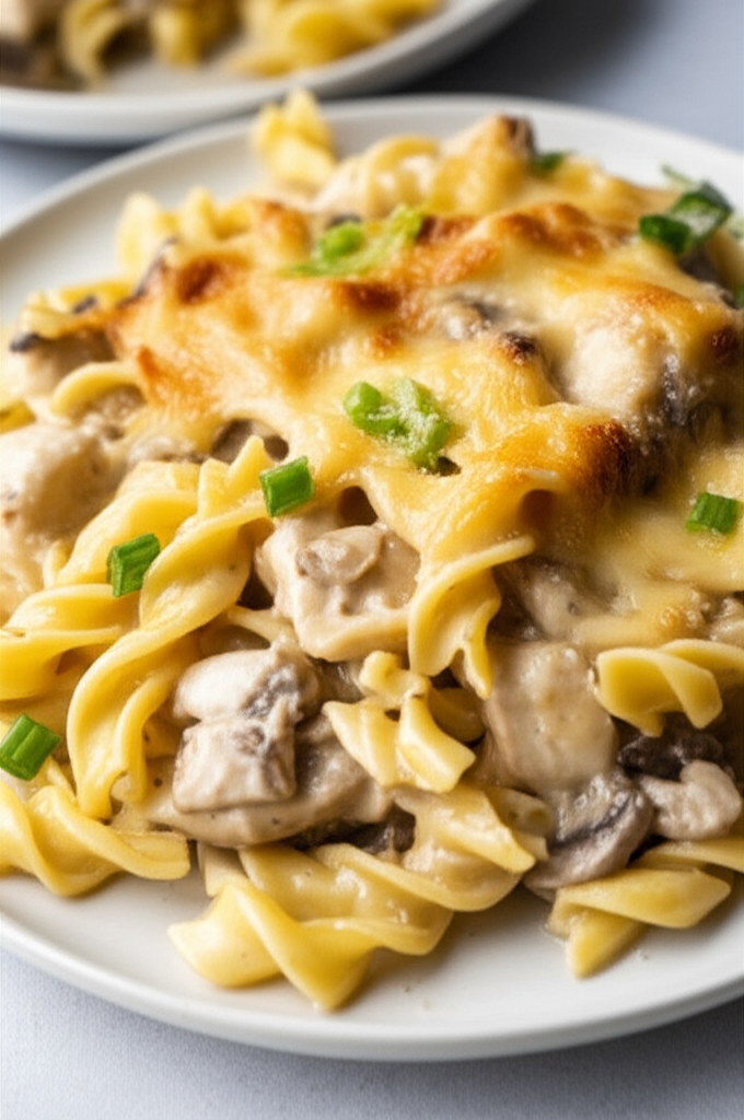 Addicting Chicken Tetrazzini image