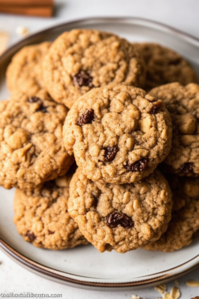 Addictive Oatmeal Molasses Cookies image
